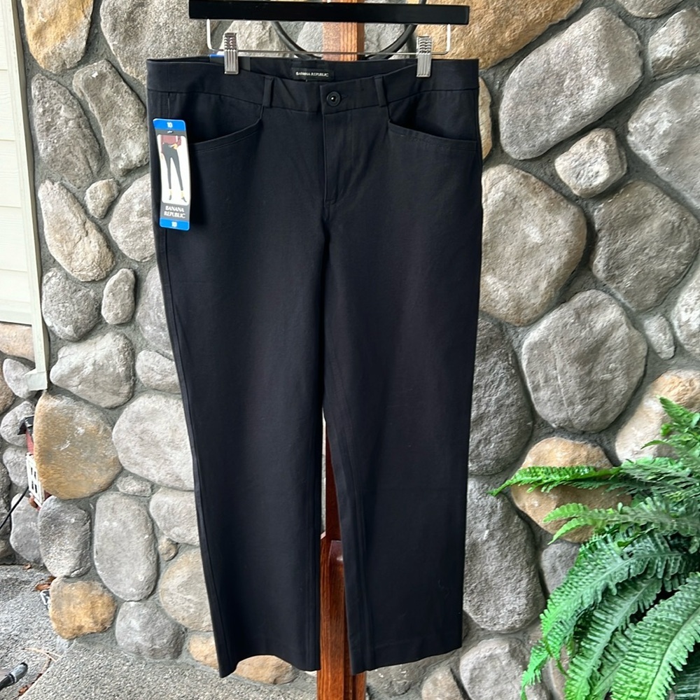 Banana Republic Slim Straight‎ Cropped Pant New* Size 10
